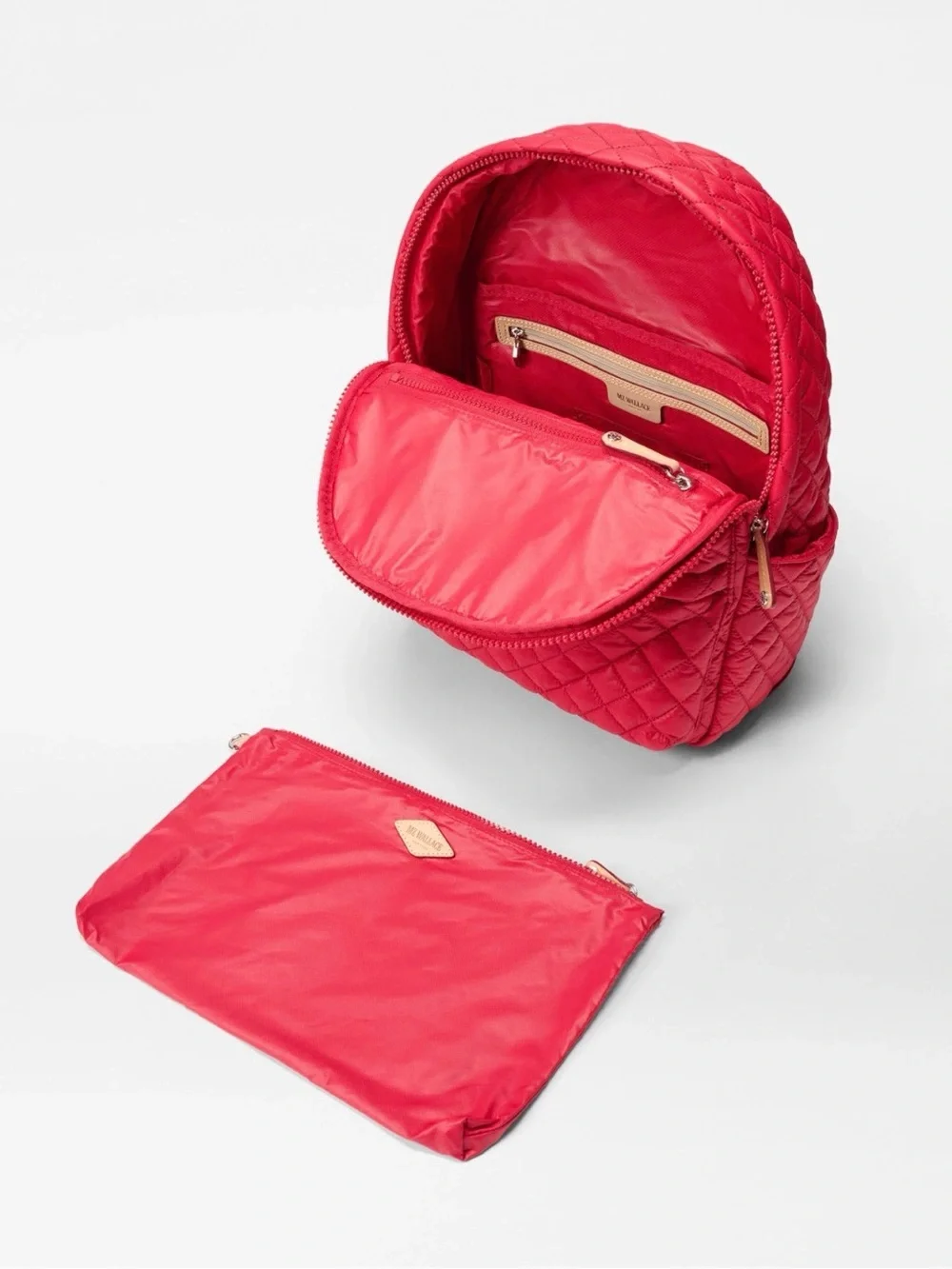 MZ Wallace City Metro Backpack Red Apple